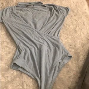 Light blue onesie